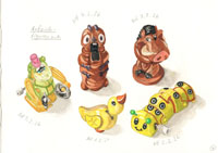 Wind-up figures and more, Nicole Hörold