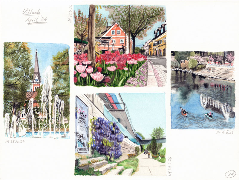 April in Villach, Nicole Hörold