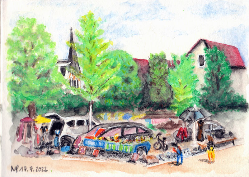 Flohmarkt, Villach, Nicole Hörold