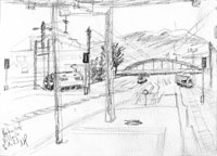 Bahnhof, Villach, Nicole Hörold